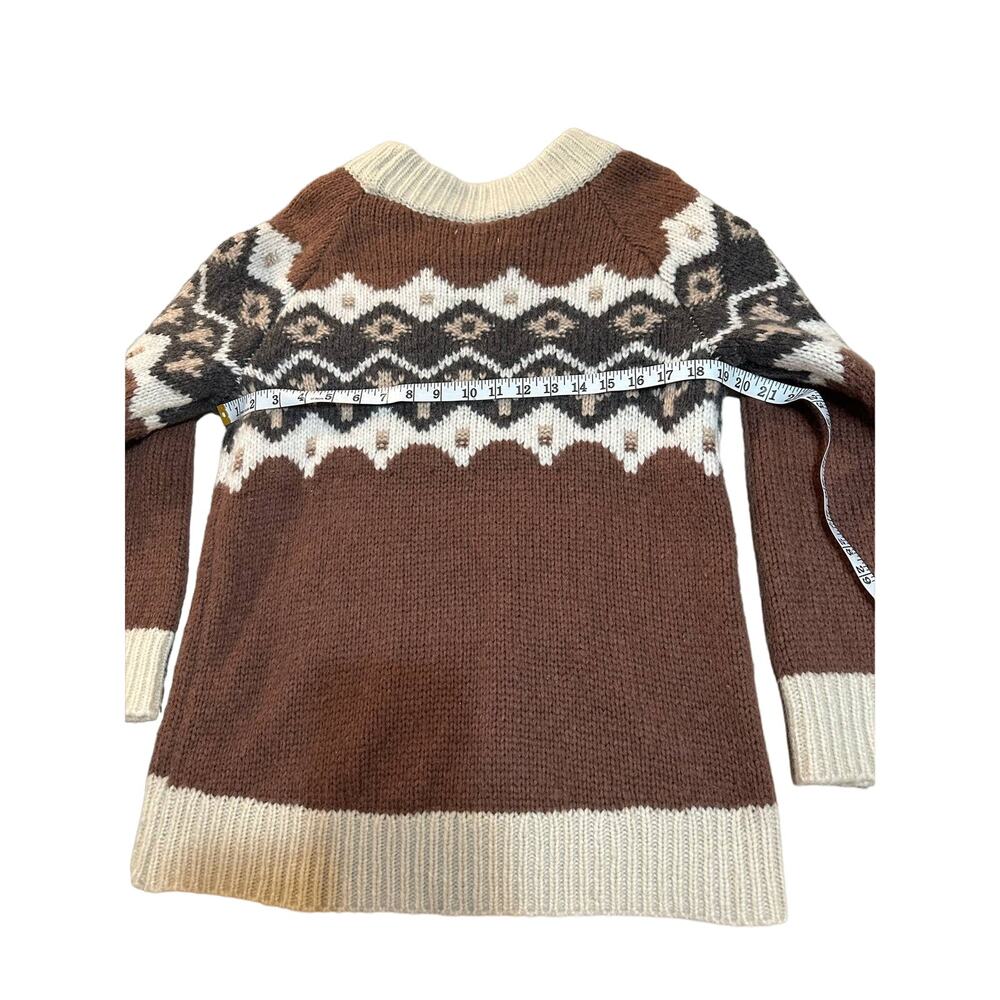 Aerie Fair Isle Mockneck Sweater - Picture 6 of 7